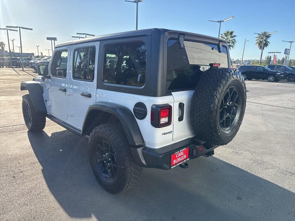 Certified 2025 Jeep Wrangler Willys 4xe image 5