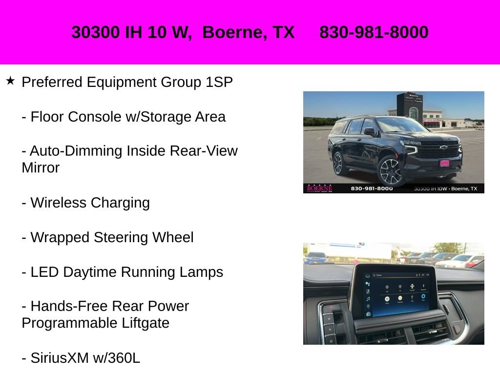 Used 2024 Chevrolet Tahoe RST w/ Sport Performance Package AWD/4WD image 20