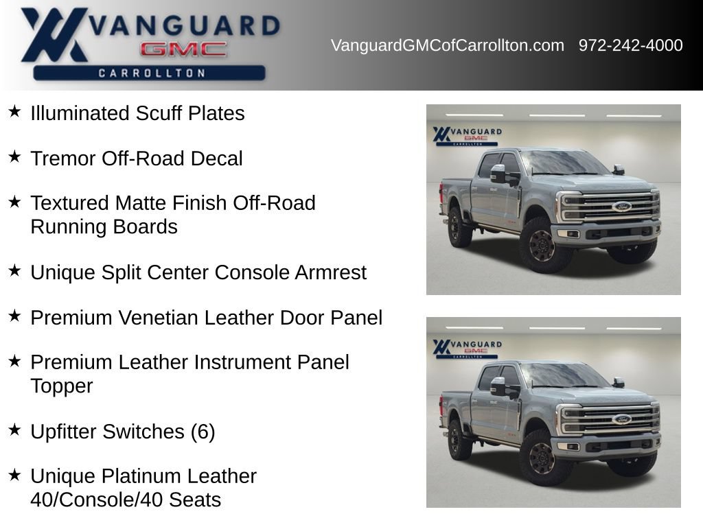 Used 2025 Ford F250 Platinum w/ Platinum Plus Package AWD/4WD image 12