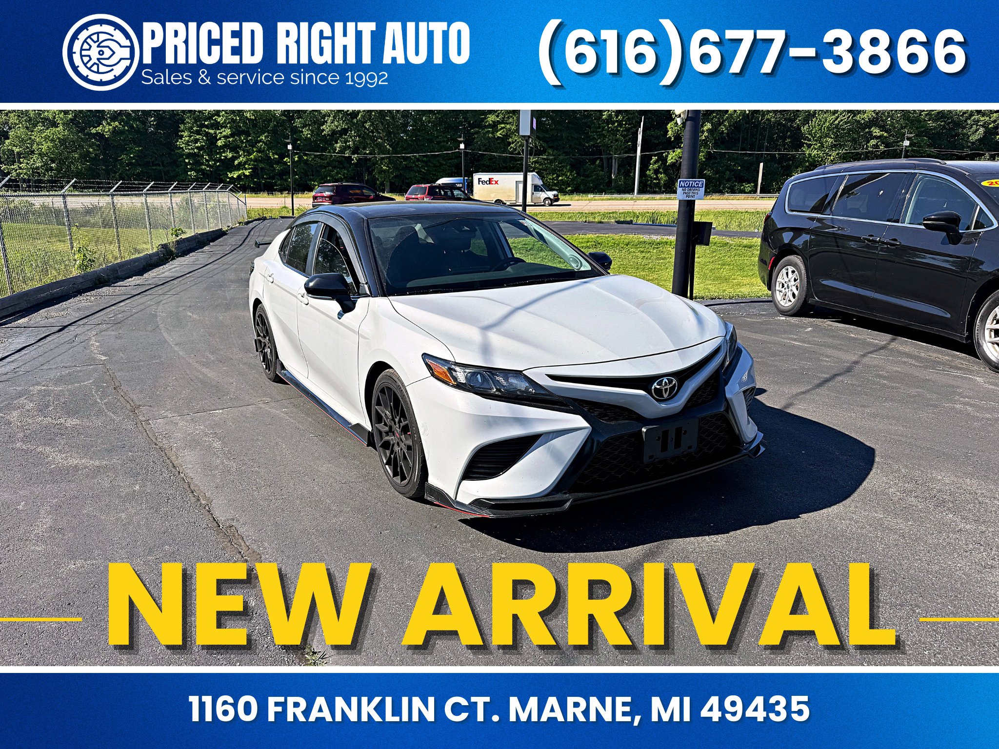 Used 2021 Toyota Camry TRD w/ TRD Package w/JBL Audio FWD image 1