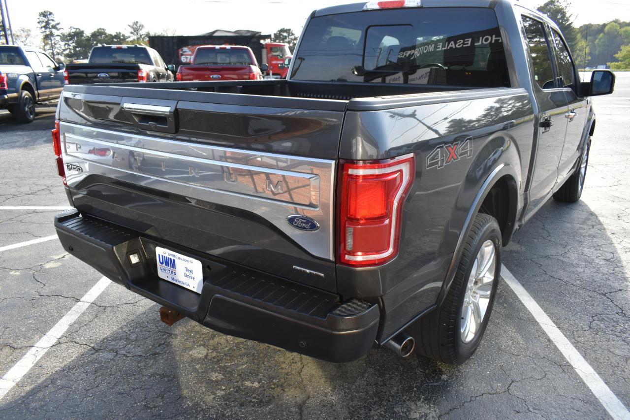 Used 2015 Ford F150 Platinum w/ Equipment Group 701A Luxury AWD/4WD image 6