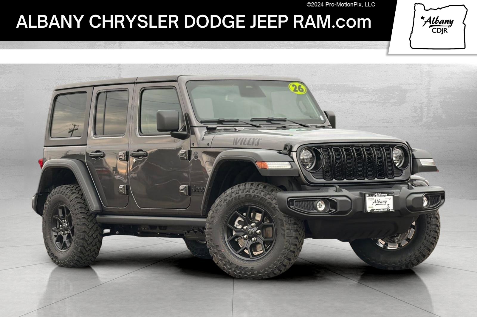 New 2026 Jeep Wrangler Willys