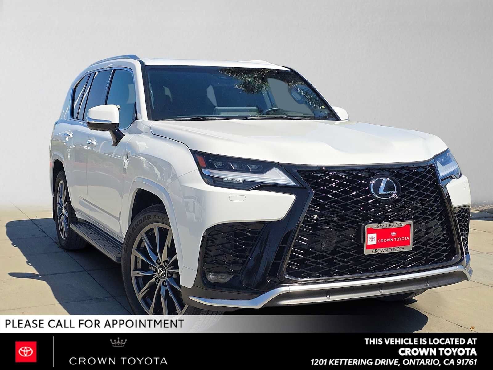 Used 2023 Lexus LX 600 F Sport w/ Accessory Package (Z1) AWD/4WD image 1