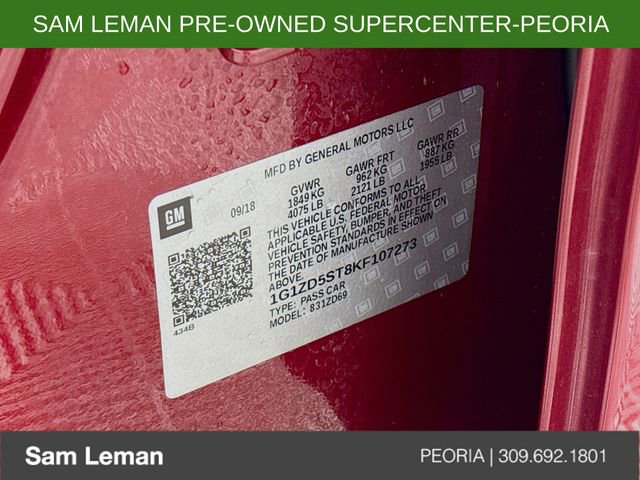 Used 2019 Chevrolet Malibu LT w/ Leather Package image 30