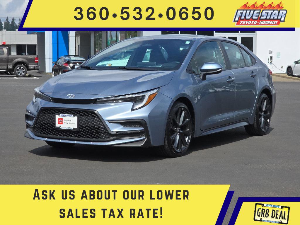 Certified 2023 Toyota Corolla XSE w/ Carpet Mat Package (TMS)