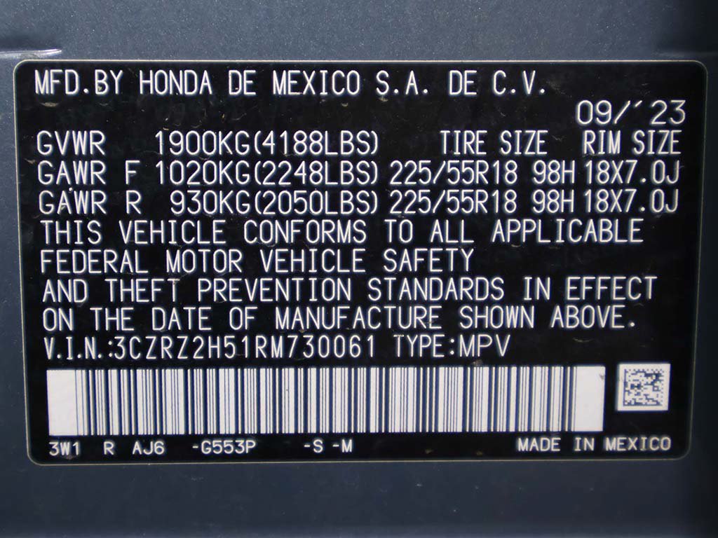 Used 2024 Honda HR-V Sport image 41