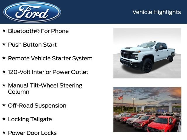 Used 2025 Chevrolet Silverado 2500 Custom w/ Custom Value Package AWD/4WD image 12