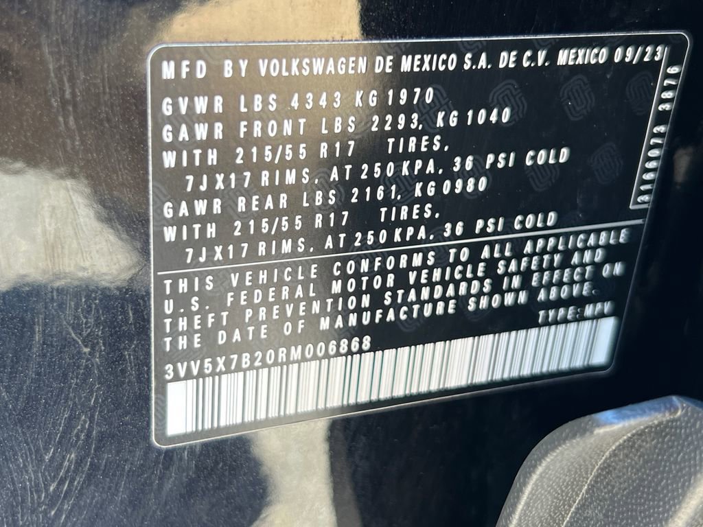 Certified 2024 Volkswagen Taos S image 31