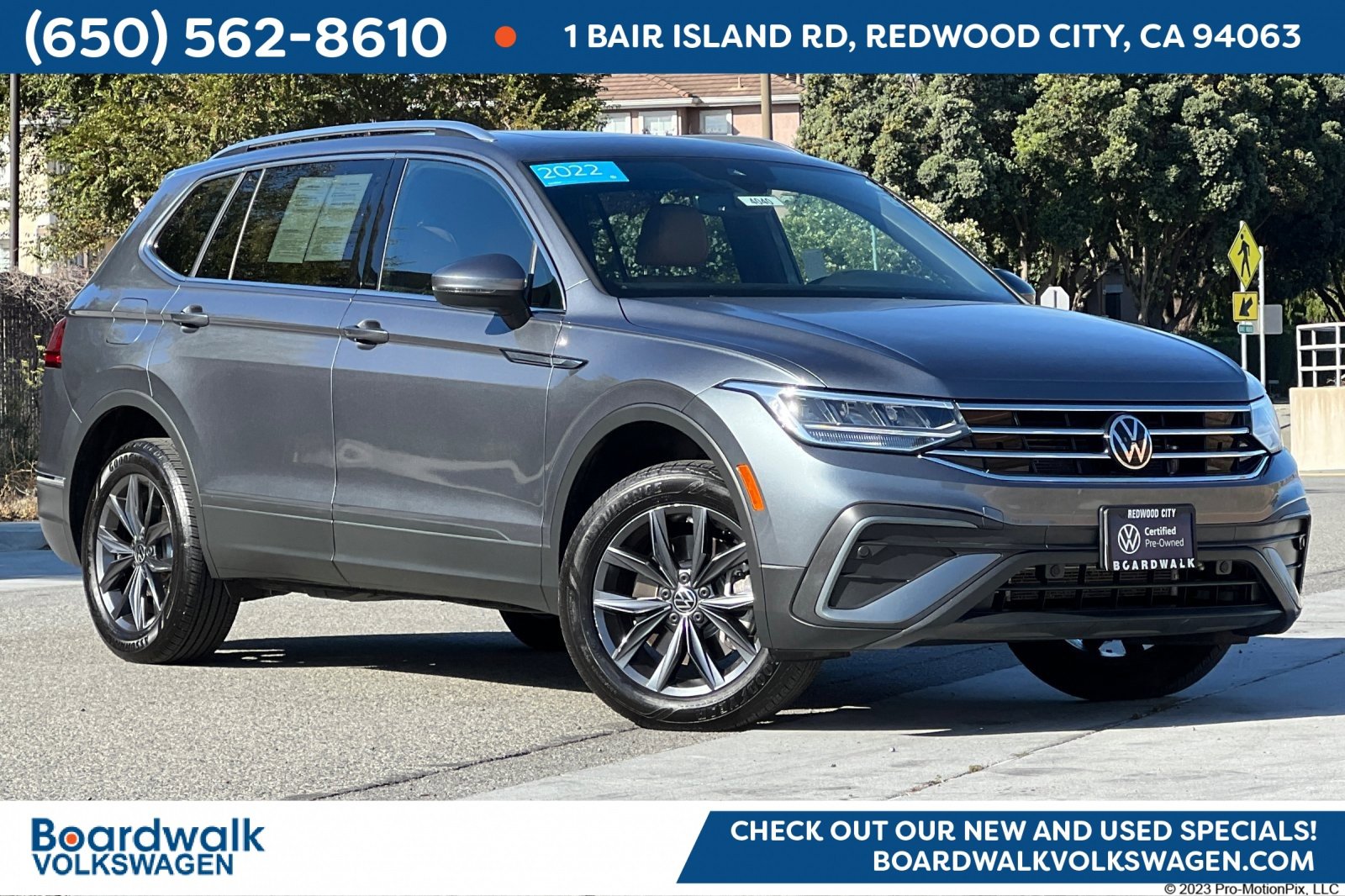 Certified 2022 Volkswagen Tiguan SE
