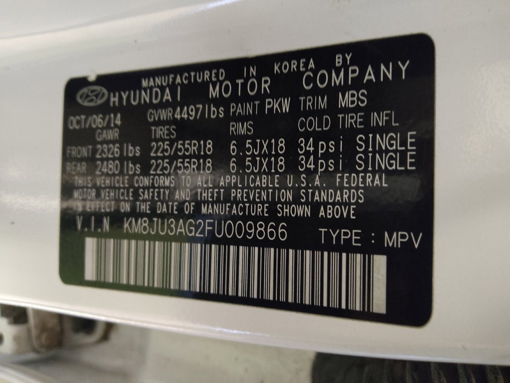 Used 2015 Hyundai Tucson Limited w/ Option Group 03 FWD image 33