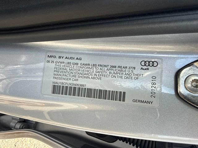 Used 2025 Audi A5 2.0T Premium w/ Convenience Package AWD/4WD image 31