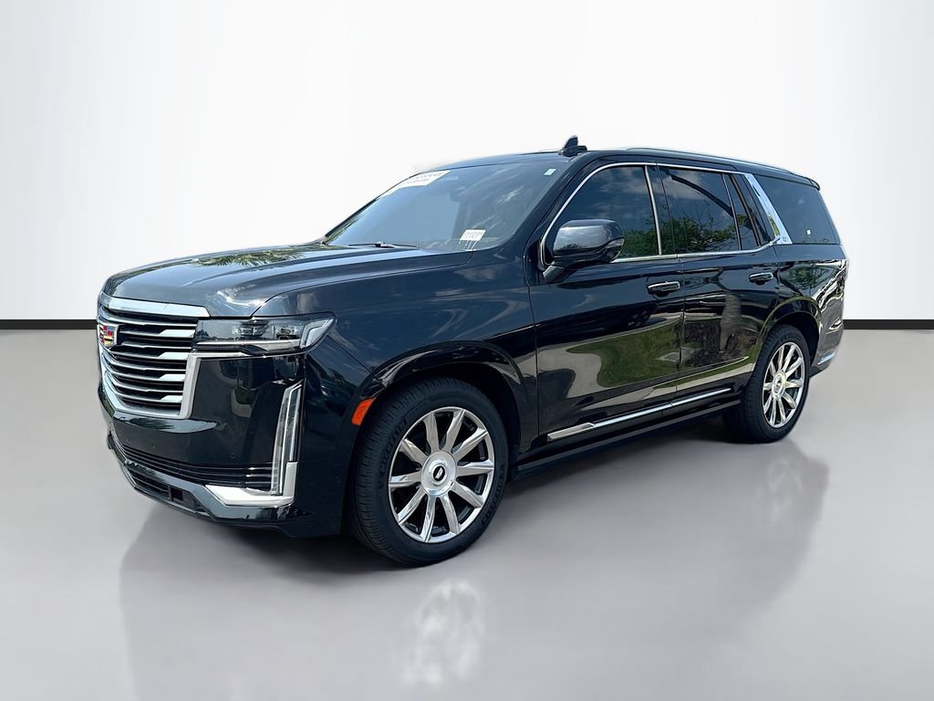 Used 2021 Cadillac Escalade Premium Luxury Platinum AWD/4WD image 8