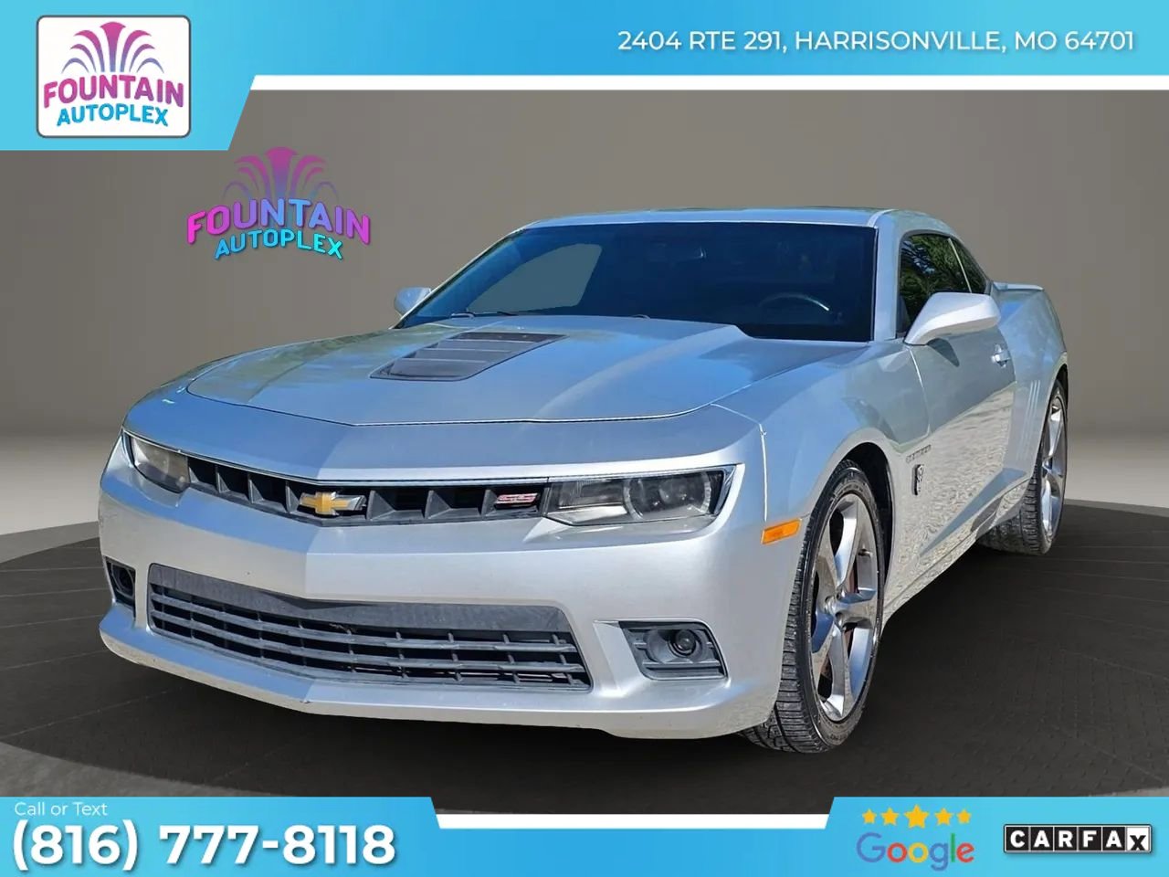 Used 2014 Chevrolet Camaro SS w/ RS Package RWD image 1