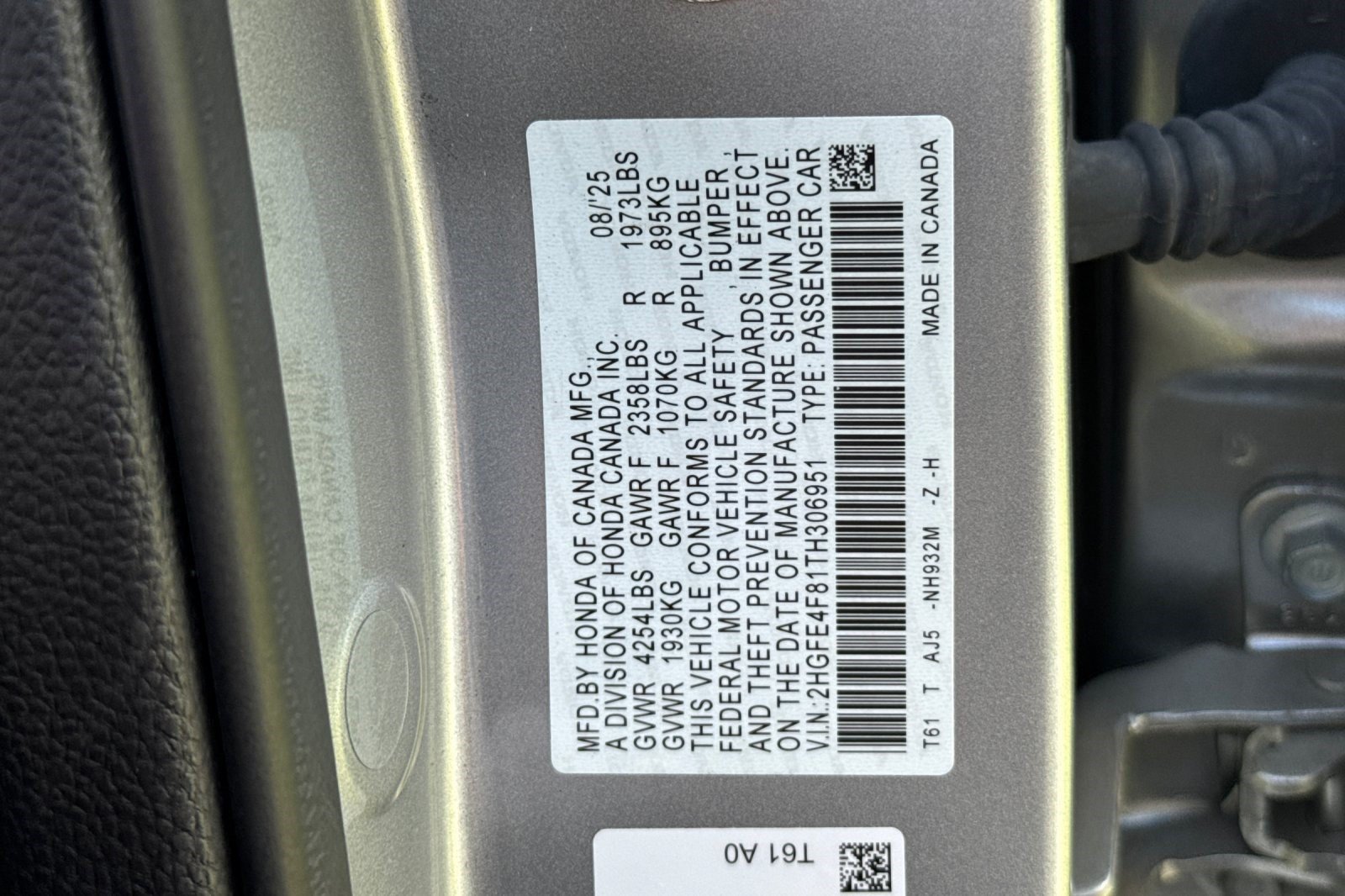 Used 2026 Honda Civic Sport Touring image 28