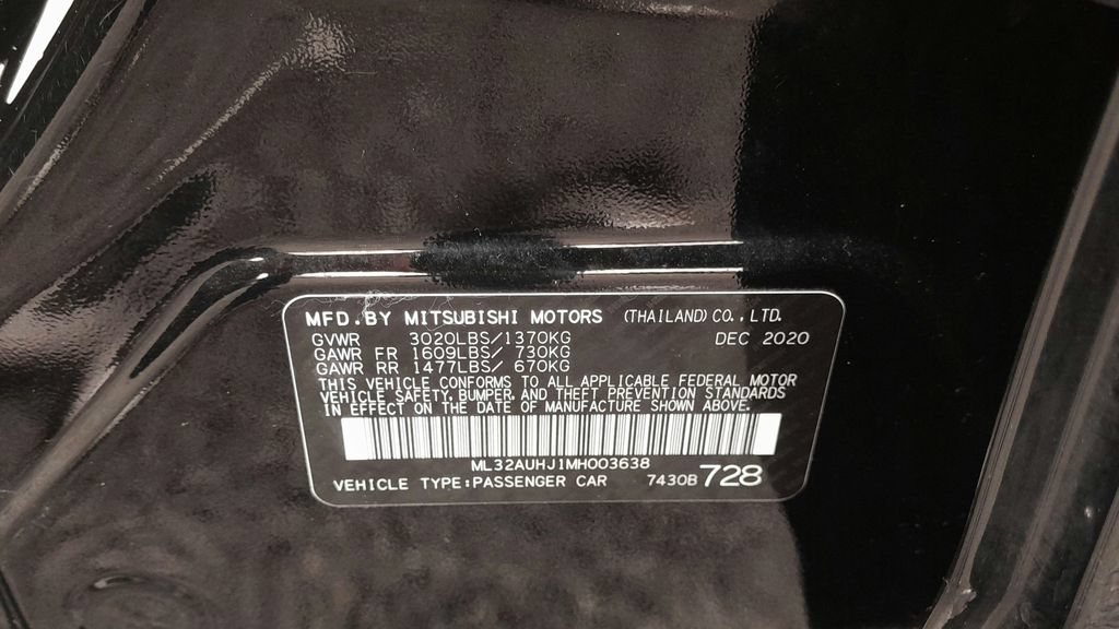 Used 2021 Mitsubishi Mirage ES FWD image 17
