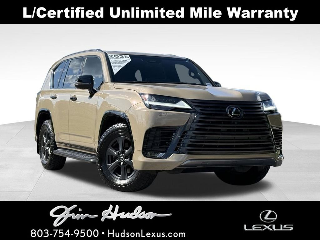 Certified 2025 Lexus LX 700h Overtrail AWD/4WD image 1