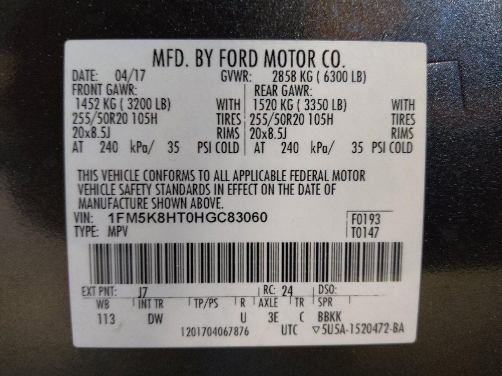 Used 2017 Ford Explorer Platinum image 33