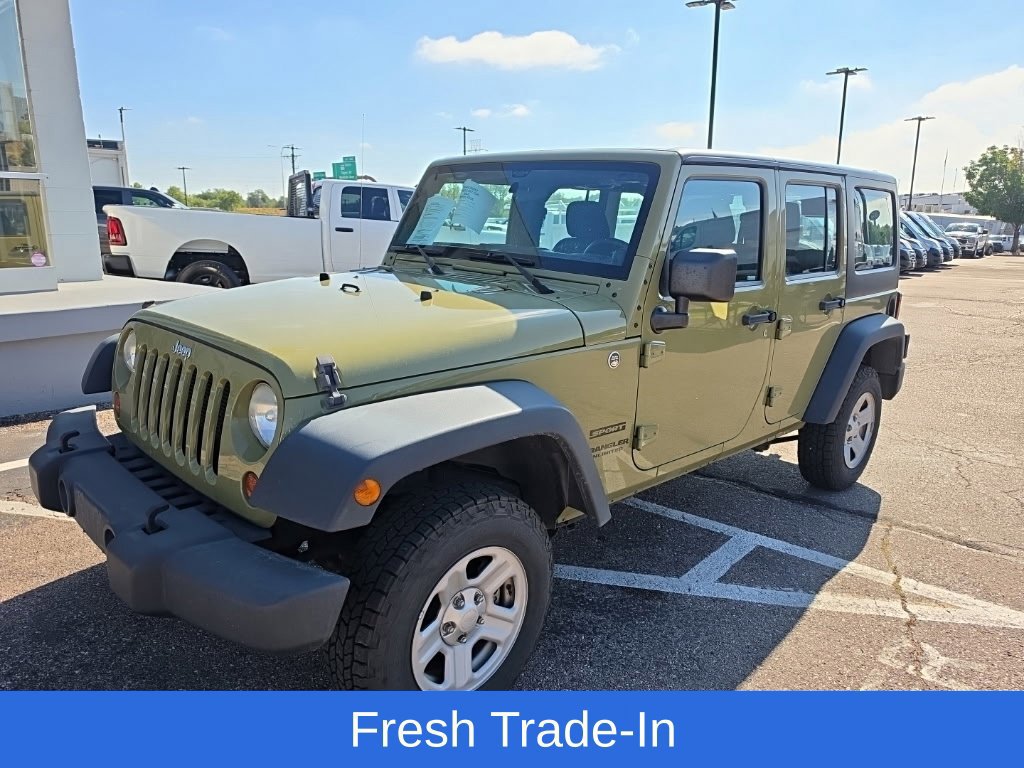 Used 2013 Jeep Wrangler Unlimited Sport w/ Connectivity Group