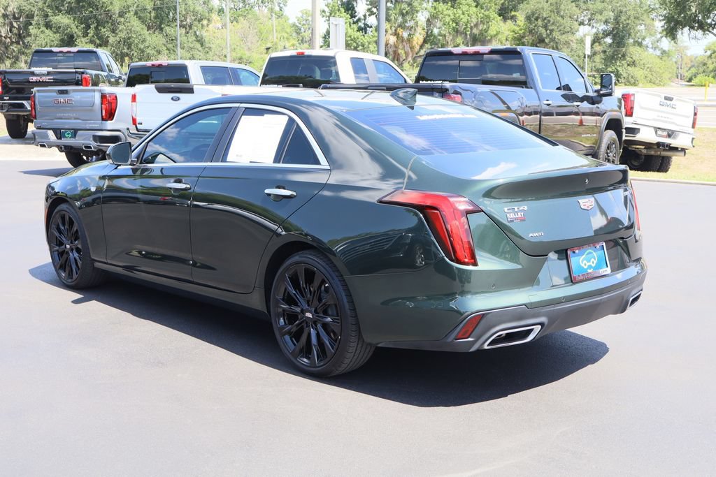 Certified 2020 Cadillac CT4 Premium Luxury AWD/4WD image 7