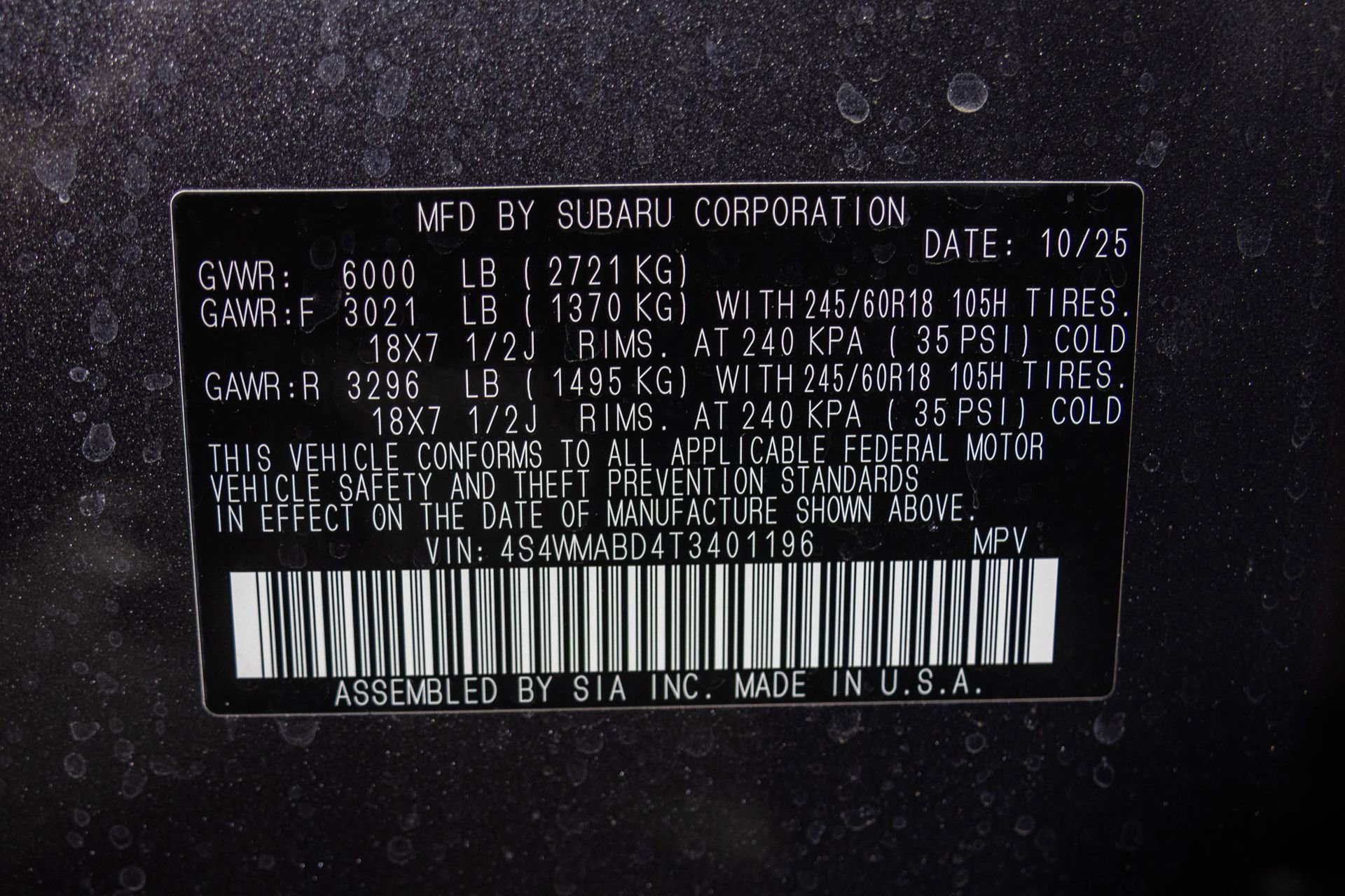 Used 2026 Subaru Ascent Premium image 54