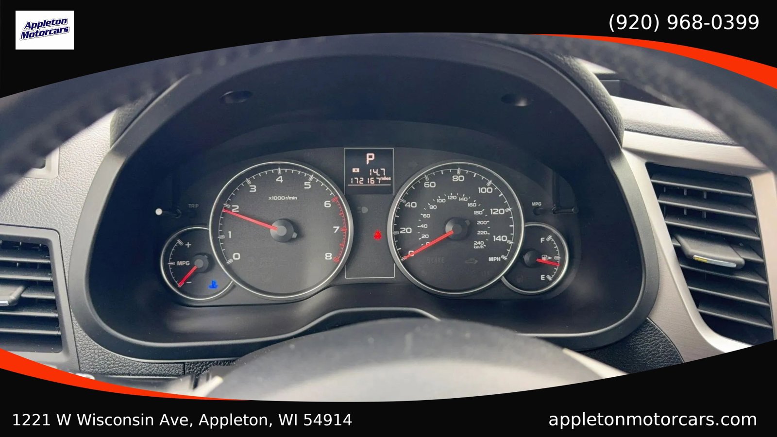 Used 2014 Subaru Outback 2.5i Premium w/ Accessory Value Package (OYZ) image 11