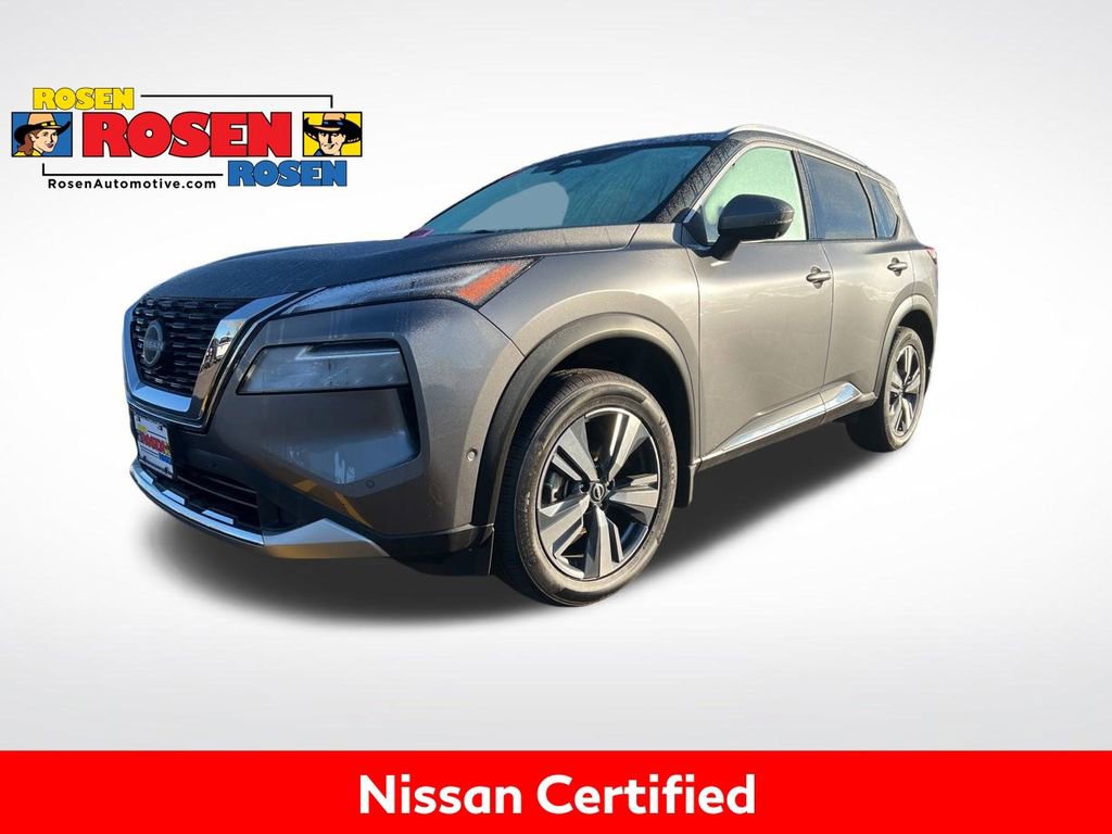 Certified 2023 Nissan Rogue Platinum w/ Platinum Premium Package