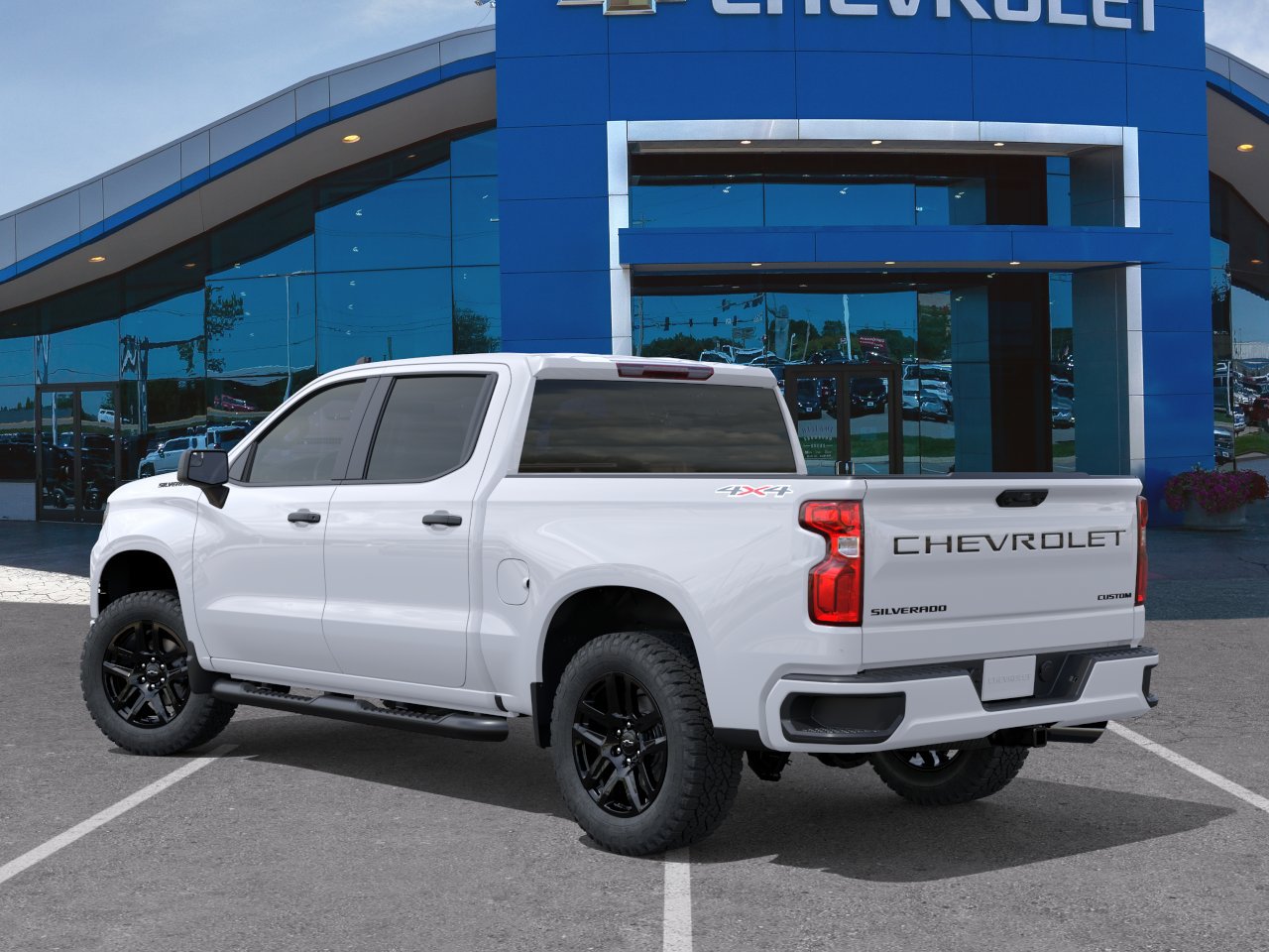 New 2026 Chevrolet Silverado 1500 Custom w/ Turbomax Blackout Package AWD/4WD image 30