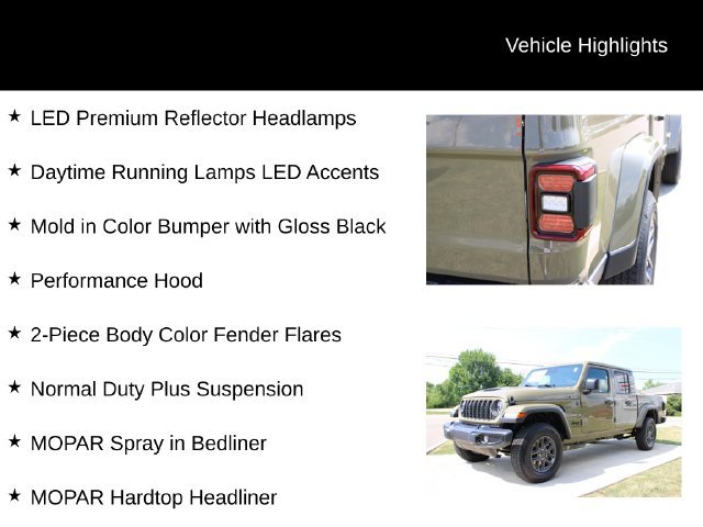 New 2026 Jeep Gladiator Sport AWD/4WD image 12