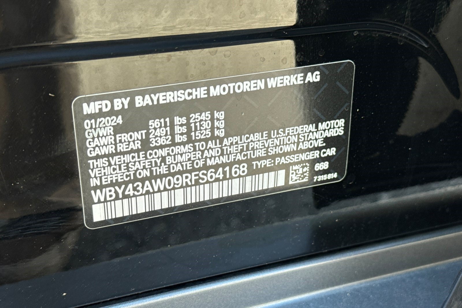 Used 2024 BMW i4 eDrive35 w/ Parking Assistance Package RWD image 27