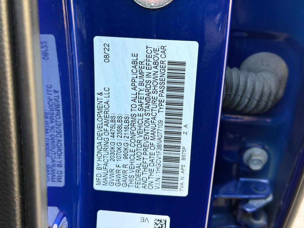 Used 2022 Honda Accord Sport image 31