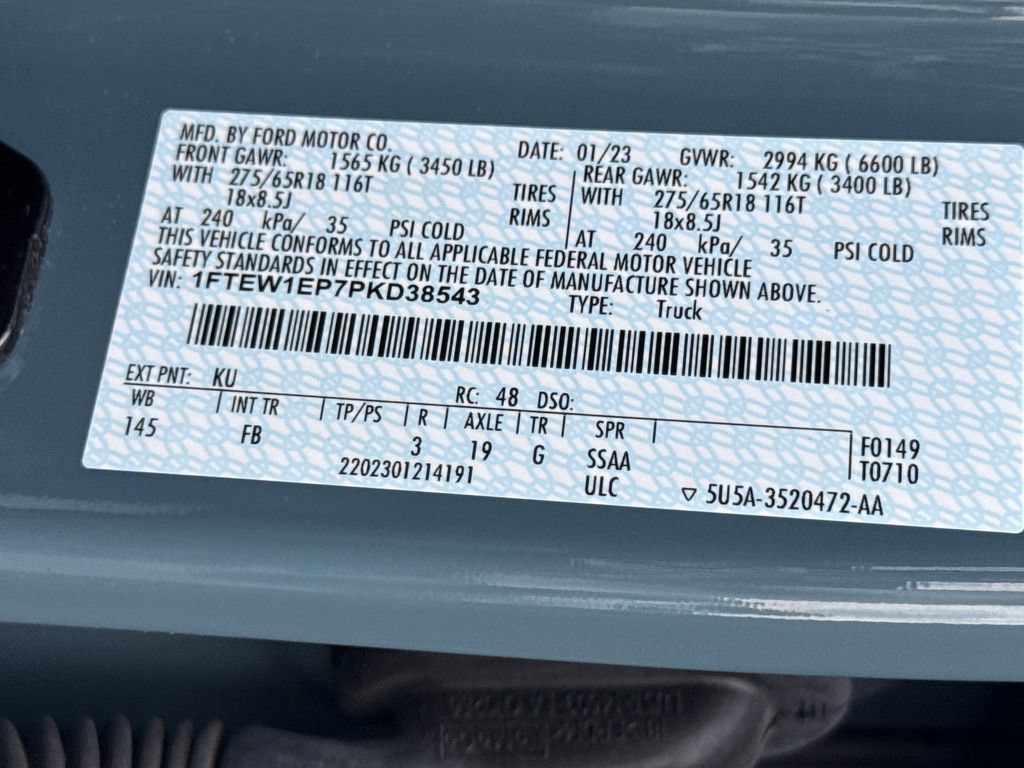 Used 2023 Ford F150 XLT w/ Equipment Group 302A High AWD/4WD image 28