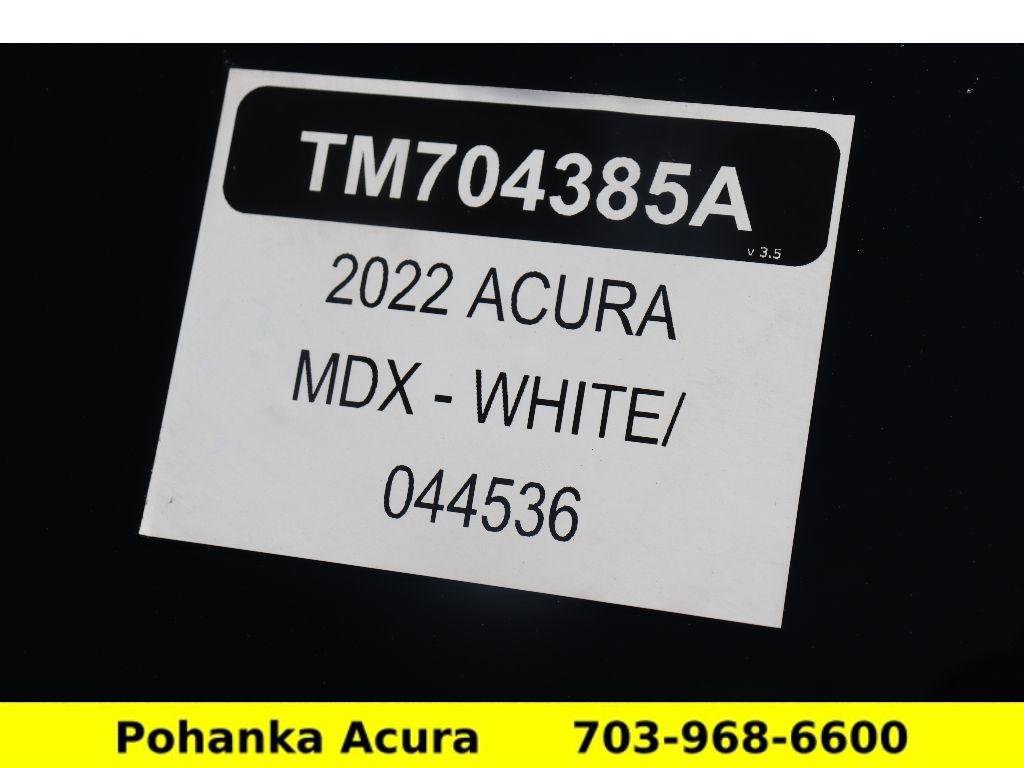 Certified 2022 Acura MDX SH-AWD w/ Technology Package image 40