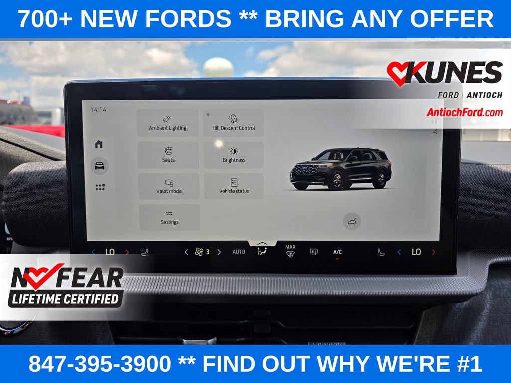 New 2026 Ford Explorer Platinum w/ LUX Leather Package AWD/4WD image 50