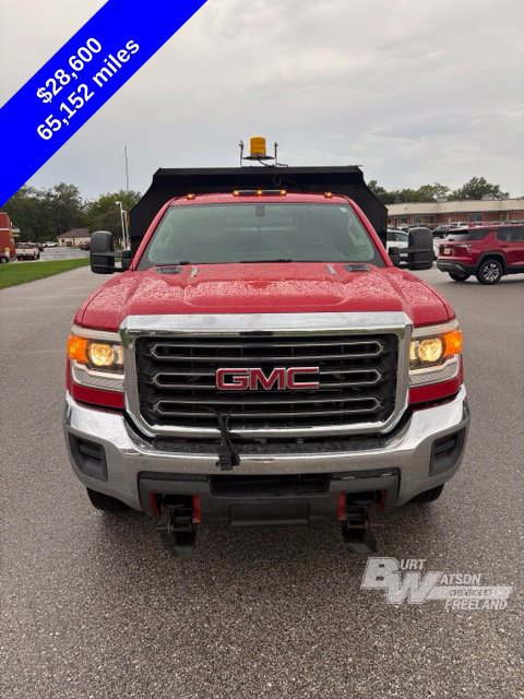 Used 2015 GMC Sierra 3500 4x4 Regular Cab w/ Snow Plow Prep Package image 12