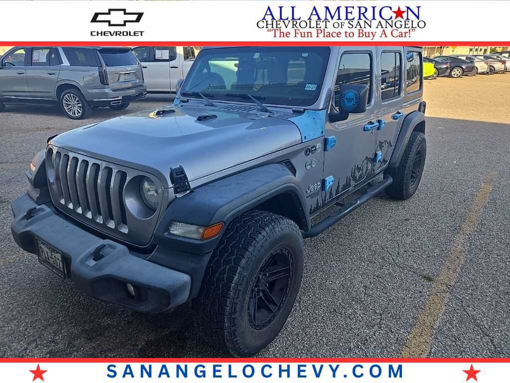 Used 2020 Jeep Wrangler Unlimited Sport AWD/4WD video 1