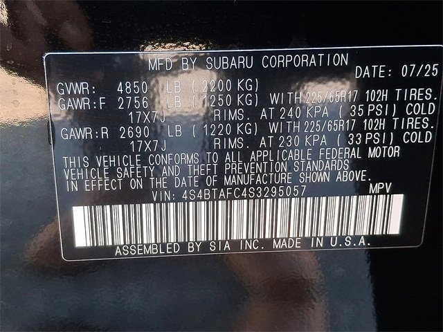 Used 2025 Subaru Outback Premium image 27