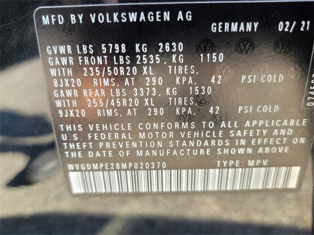 Used 2021 Volkswagen ID.4 1st Edition image 32