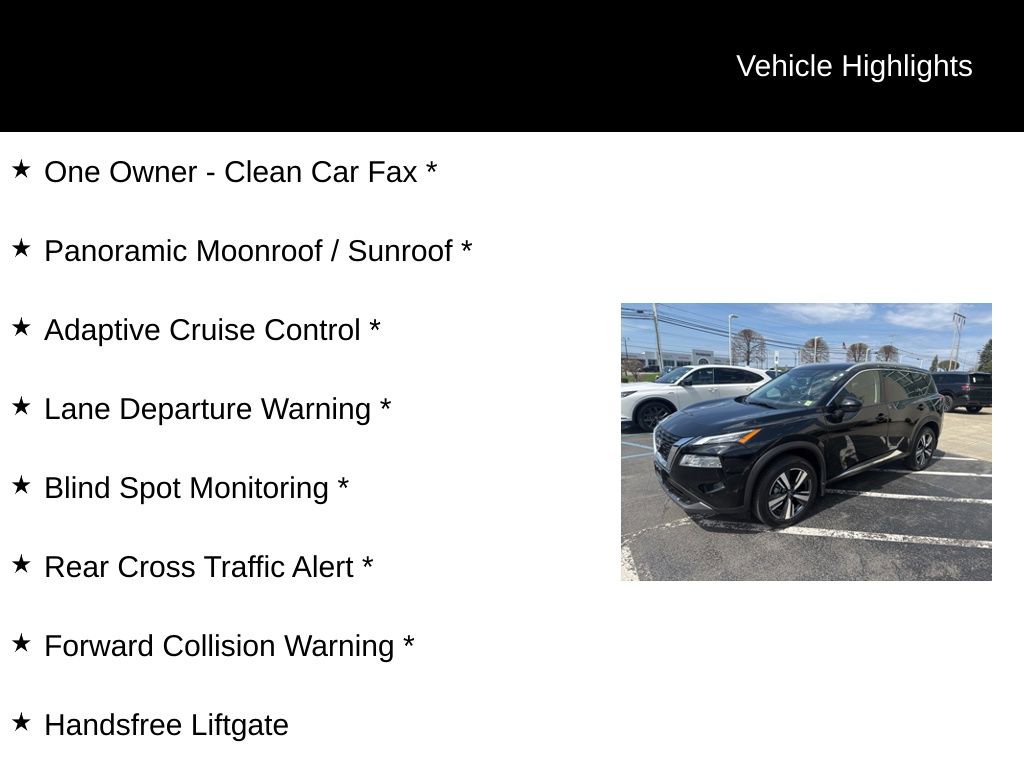 Used 2023 Nissan Rogue SL w/ SL Premium Package AWD/4WD image 11