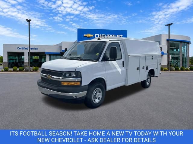 New 2025 Chevrolet Express 3500 w/ Power Convenience Package RWD image 3