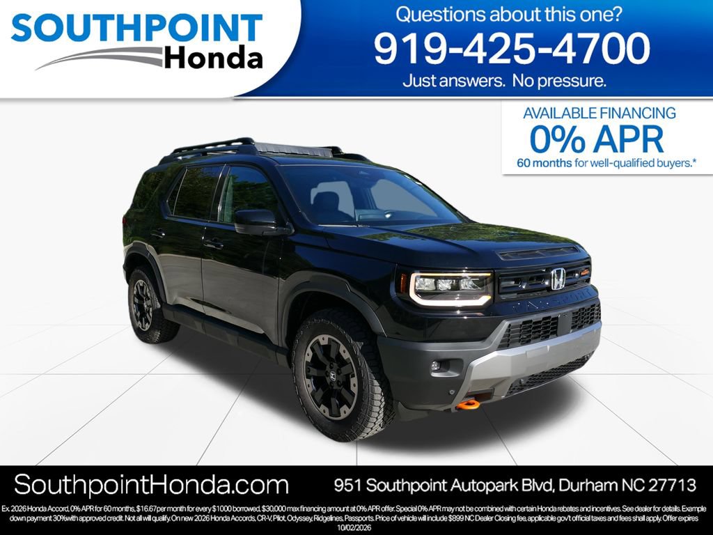 New 2026 Honda Passport TrailSport Elite