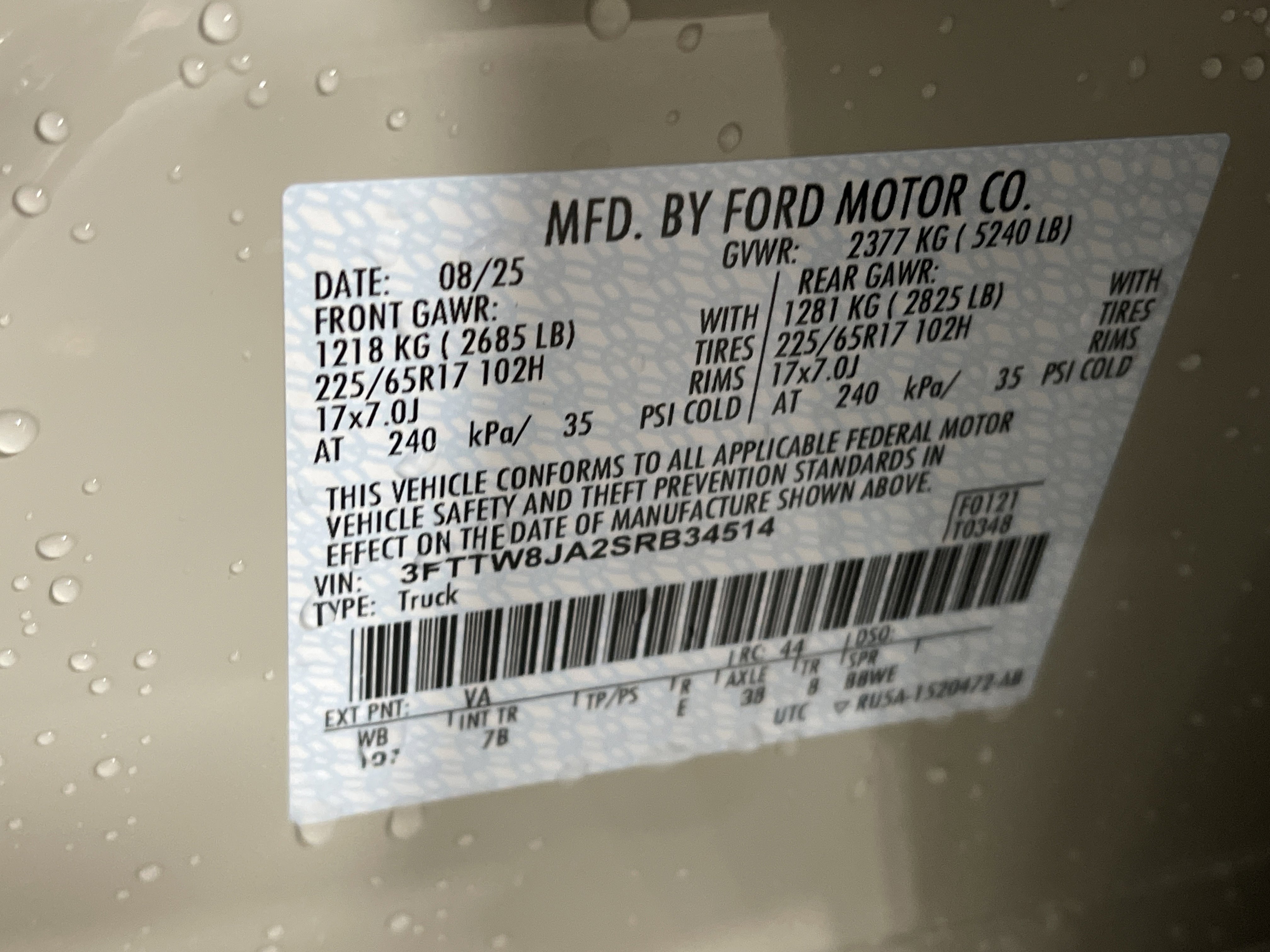 New 2025 Ford Maverick XLT w/ XLT Luxury Package image 29