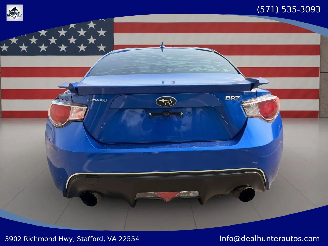 Used 2015 Subaru BRZ Limited w/ Popular Package #1B RWD image 9