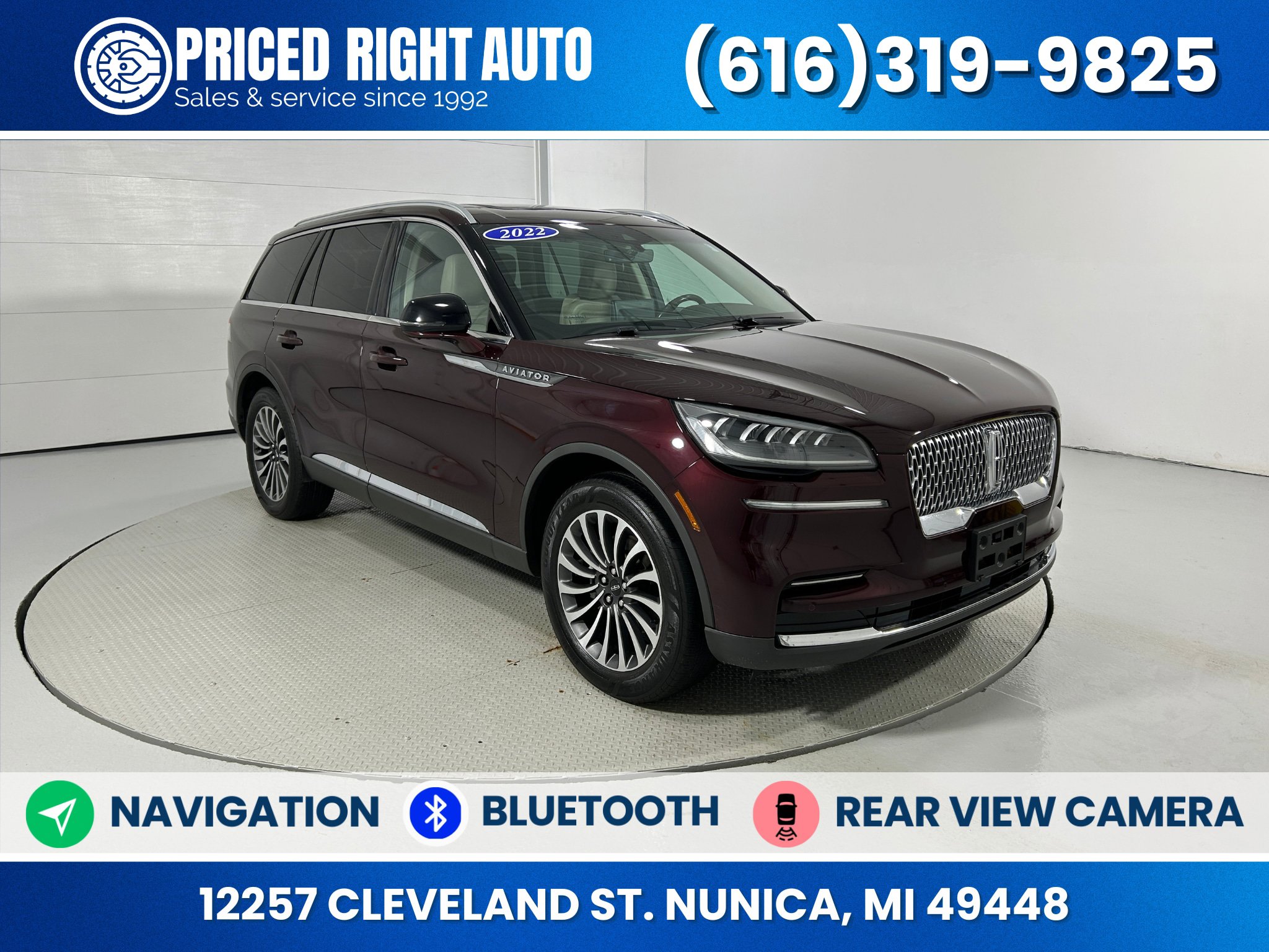 Used 2022 Lincoln Aviator Reserve w/ Elements Package Plus AWD/4WD image 1