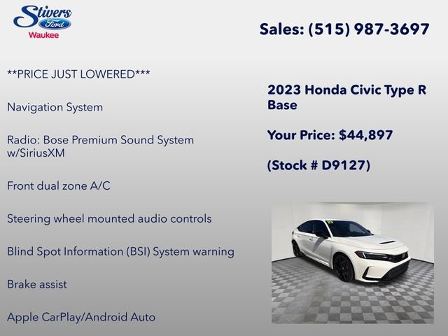 Used 2023 Honda Civic Type R image 8