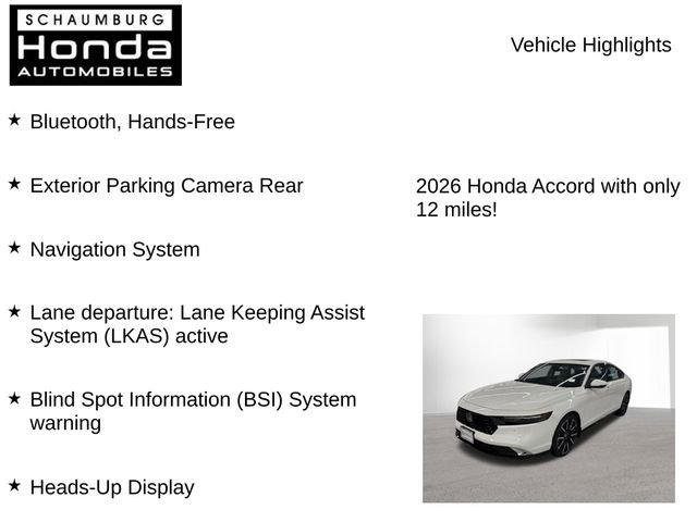 New 2026 Honda Accord Touring image 8
