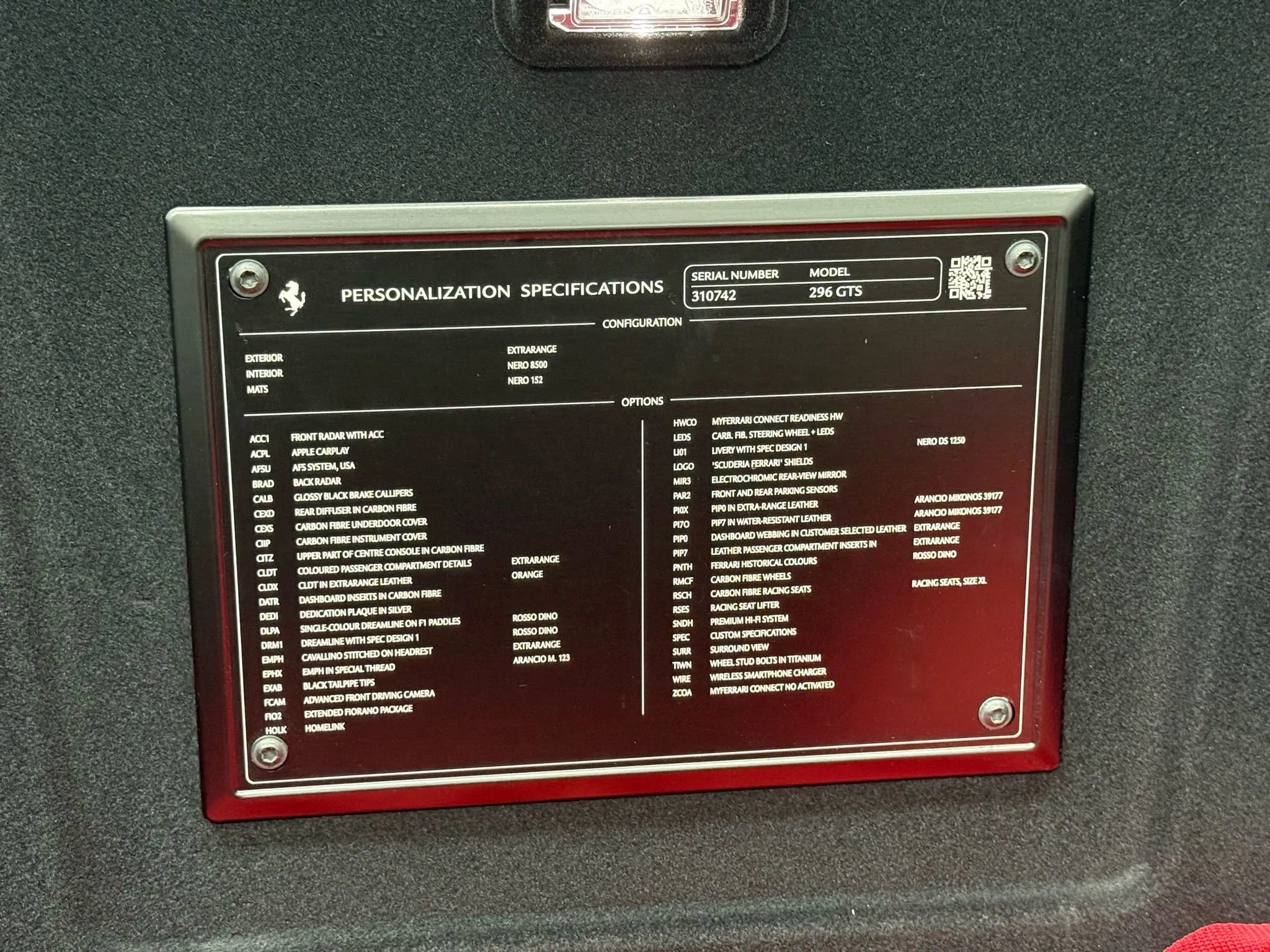 Used 2024 Ferrari 296 GTS image 64