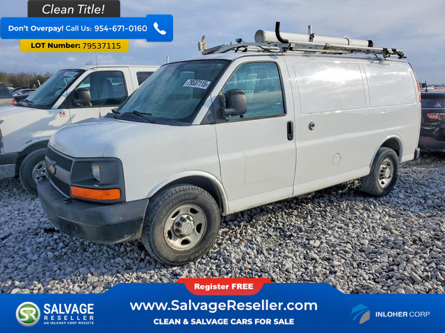Used 2013 Chevrolet Express 2500 Van Cargo