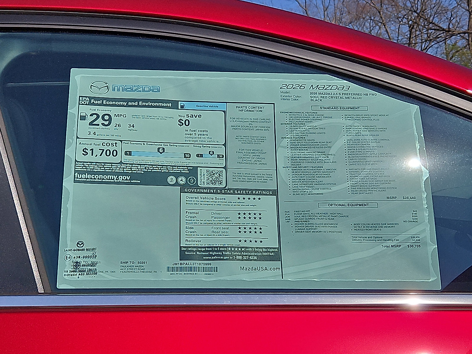 New 2026 MAZDA MAZDA3 s image 21