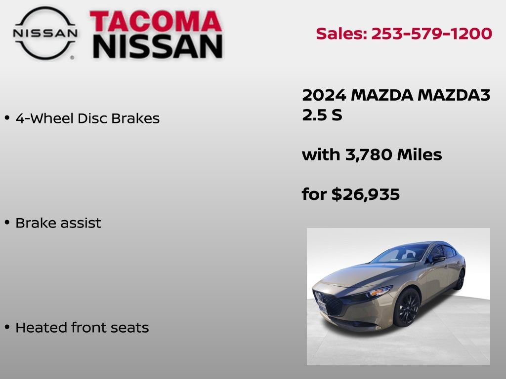 Used 2024 MAZDA MAZDA3 s image 12