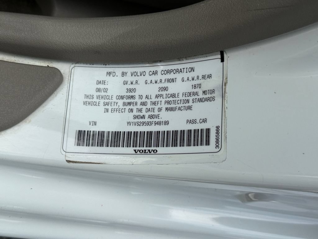 Used 2003 Volvo S40 FWD image 29